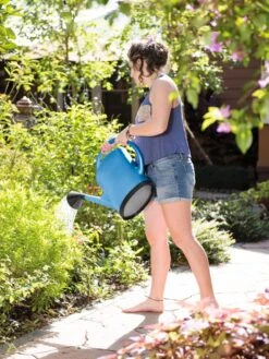 French Blue Watering Can 15 French Blue Watering Can -Gardeners Supplies Sales 06341 1341 tif