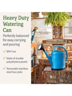 French Blue Watering Can 11 French Blue Watering Can -Gardeners Supplies Sales 06341 7