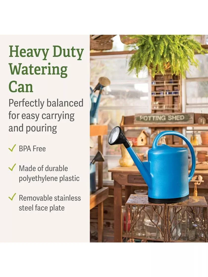 French Blue Watering Can 3 French Blue Watering Can - Image 3