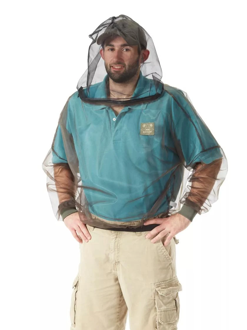 BugBaffler® Adult Hooded Shirt 1 BugBaffler® Adult Hooded Shirt