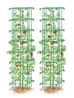 Tomato Towers, Set Of 2 7 Tomato Towers, Set Of 2 -Gardeners Supplies Sales 8587041 0006 GRN tif