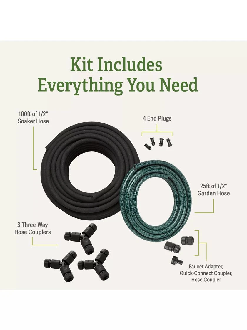 Garden Row Snip-n-Drip Soaker System 3 Garden Row Snip-n-Drip Soaker System - Image 3
