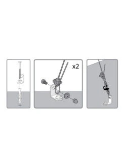 Canopia® By Palram Anchoring Kit For Snap & Grow™ Greenhouse -Gardeners Supplies Sales 8591357 07v