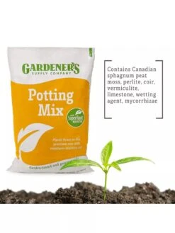 Potting Mix, 20 Qts. -Gardeners Supplies Sales 8592211 6