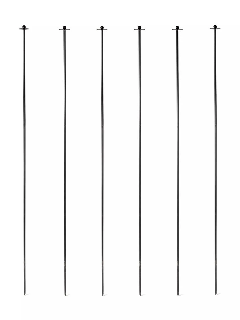 6' Protection Stakes For Netting, Set Of 6 1 6' Protection Stakes For Netting, Set Of 6