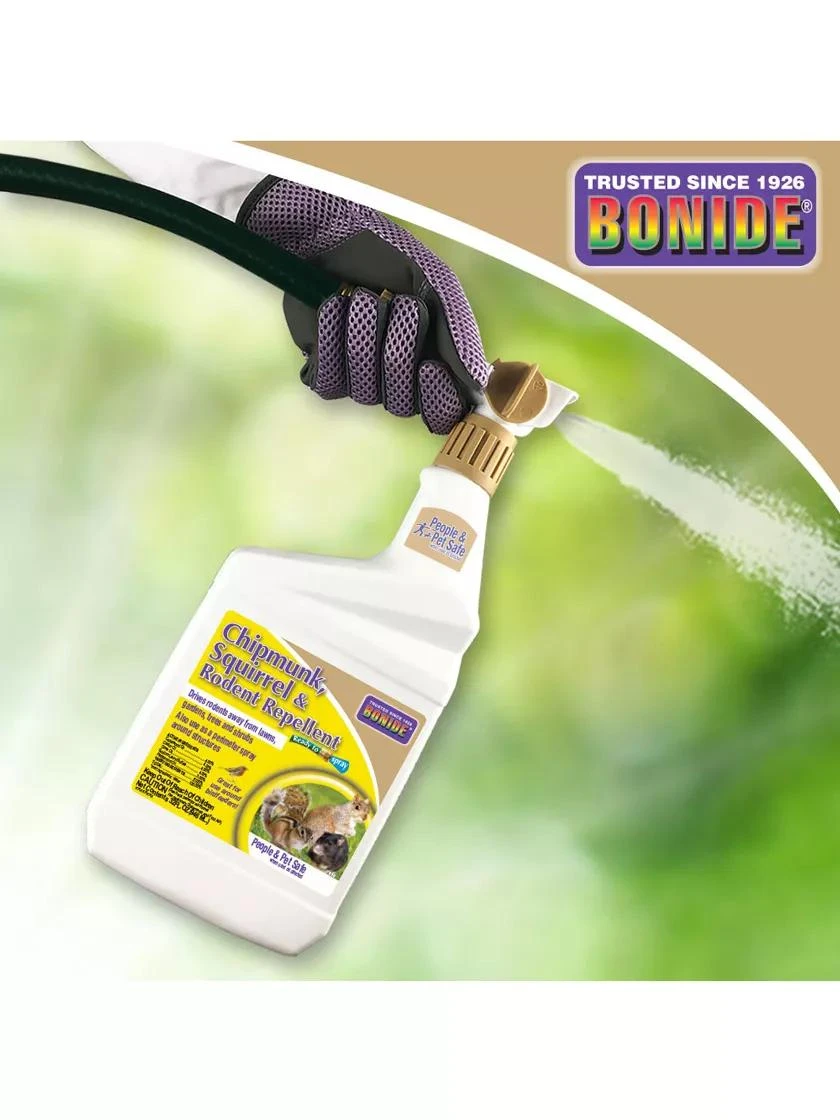 Bonide® Chipmunk, Squirrel And Rodent Repellent Ready To Use Spray 2 Bonide® Chipmunk, Squirrel And Rodent Repellent Ready To Use Spray - Image 2