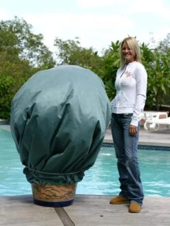 The Planket® Frost Protection Plant Cover, 10' Round -Gardeners Supplies Sales 8599102 01V tif