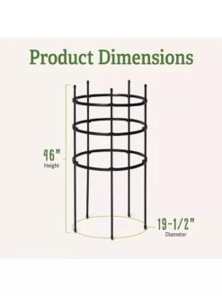 Titan Tomato Cages, Set Of 3 10 Titan Tomato Cages, Set Of 3 -Gardeners Supplies Sales 8599861 1