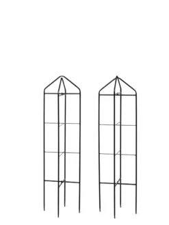 Zenith Folding Garden Supports, Set Of 2 -Gardeners Supplies Sales 8600073 5202 tif
