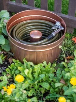 Classic Copper Hose Pot 10 Classic Copper Hose Pot -Gardeners Supplies Sales 8600238 0059