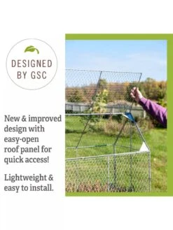 Chicken Wire Crop Coop -Gardeners Supplies Sales 8609080 3