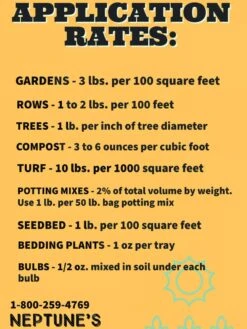 Neptune's Harvest Crab & Lobster Shell Plant Food, 4 Pound 5 Neptune's Harvest Crab & Lobster Shell Plant Food, 4 Pound -Gardeners Supplies Sales 8610162 04V tif