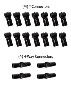 Connector Kit For DIY A Frame Plant Support -Gardeners Supplies Sales 8610366 10113 tif