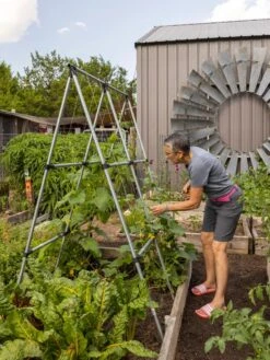 Connector Kit For DIY A Frame Plant Support -Gardeners Supplies Sales 8610366 7584 tif