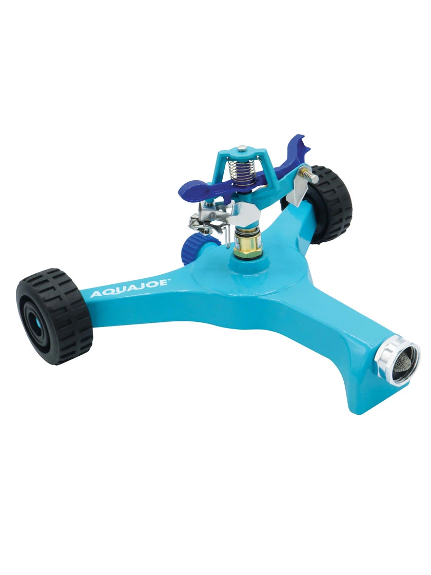 Aqua Joe AJ-IS10WB Indestructible Zinc Impulse 360 Degree Sprinkle 1 Aqua Joe AJ-IS10WB Indestructible Zinc Impulse 360 Degree Sprinkle