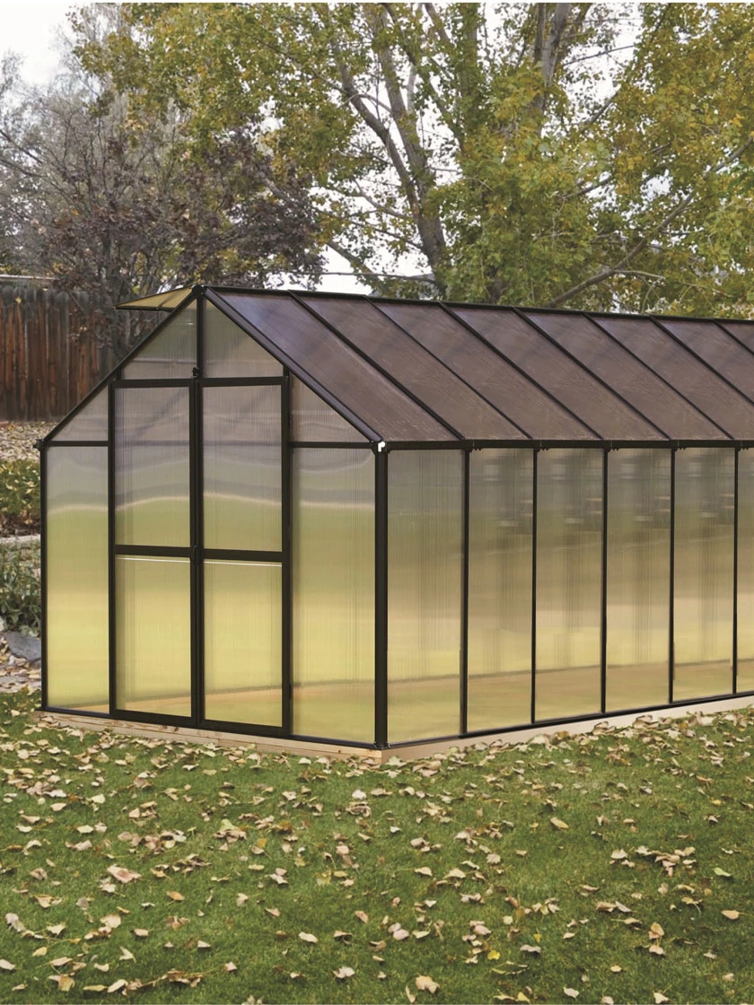 MONT Premium Greenhouse, 8' X 16' 1 MONT Premium Greenhouse, 8' X 16'