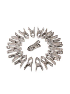 Metal Medium Garden Clips 2.25", Set Of 18 5 Metal Medium Garden Clips 2.25", Set Of 18 -Gardeners Supplies Sales 8612443 0032 metal medium garden clips set of 18