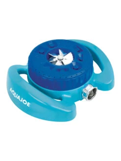 Aqua Joe® AJ-TSSBM Indestructible 9-Pattern Metal Turret Sprinkler -Gardeners Supplies Sales 8612869 02v