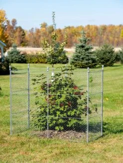 Tall Chicken Wire Critter Fence Extension Panel, Set Of 2 -Gardeners Supplies Sales 8613260 0030