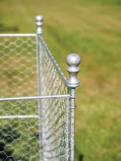 Tall Chicken Wire Critter Fence Extension Panel, Set Of 2 -Gardeners Supplies Sales 8613260 0082