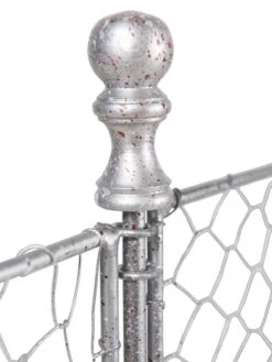 Tall Chicken Wire Critter Fence With Gate -Gardeners Supplies Sales 8613260 6057 1