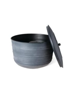 Ribbed Hose Pot With Lid -Gardeners Supplies Sales 8613332 5803