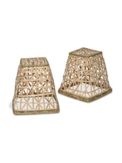 Bamboo Cloche, Set Of 2 -Gardeners Supplies Sales 8613351 4693